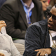 Jay-Z and Sean “P. Diddy” Combs at the Sprite Slam Dunk Contest, part of the NBA All-Star Weekend at American Airlines Center on Feb. 13, 2010, in Dallas